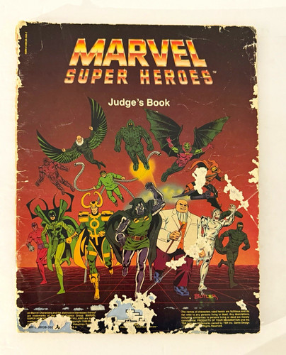 Tsr marvel super heroes - super,