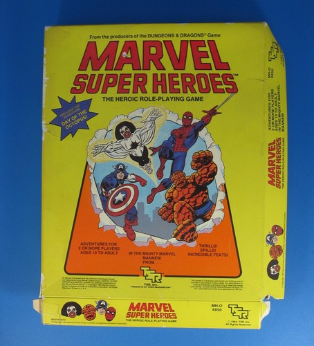 1984 tsr marvel super heroes - 1984,